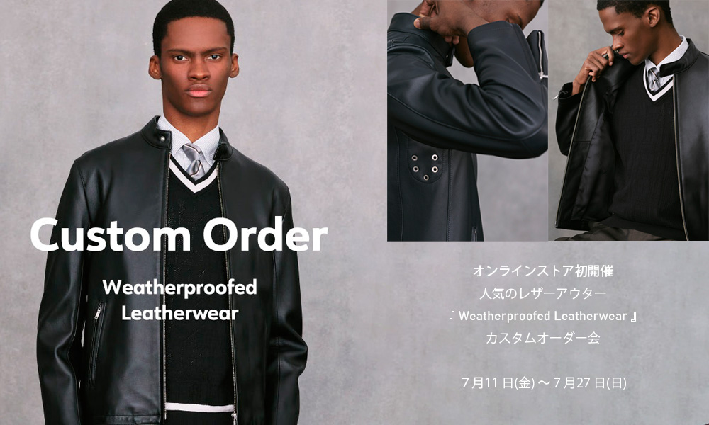 二枚セット M.O.S.A.D. - FABULOUS / IF I... MACKINTOSH LONDON ｜Custom Order『 Weatherproofed