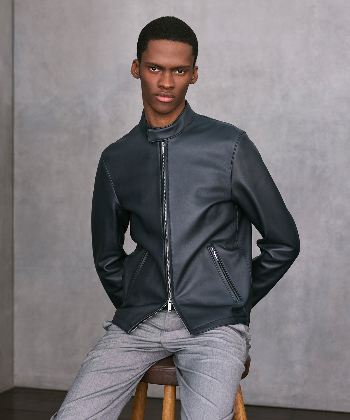 mock neck