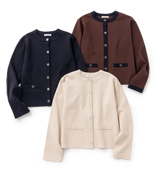 AMACA アマカ　ニットジャケット AMACA Modern Heritage｜AMACA(アマカ) - SANYO ONLINE STORE