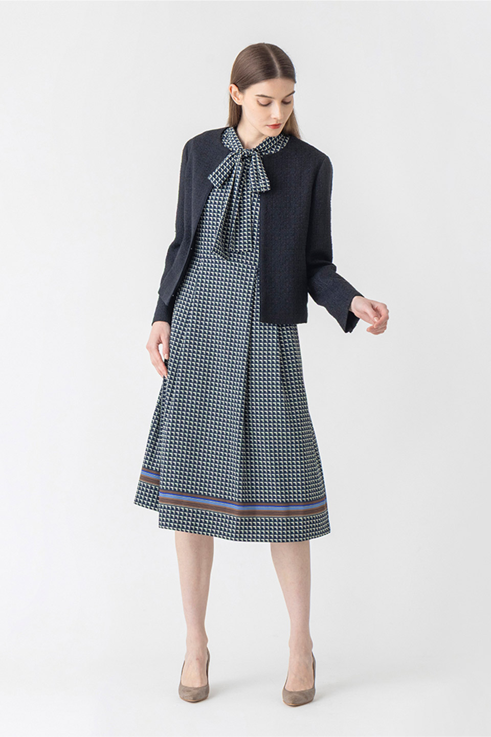 Autumn Printアイテム着用画像