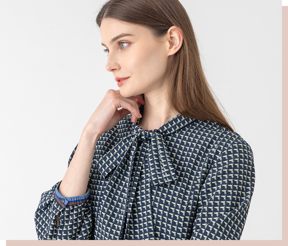 Autumn Printアイテム着用画像