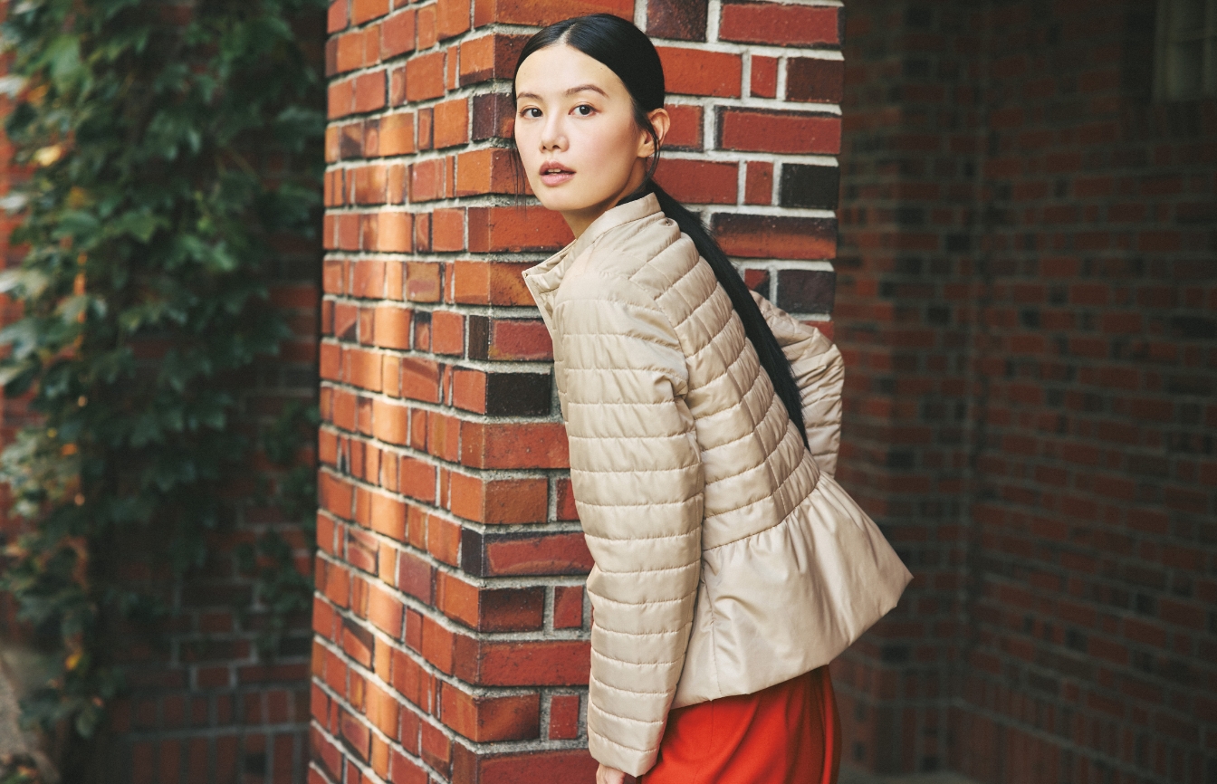 COAT KNIT SKIRT NECKLACE