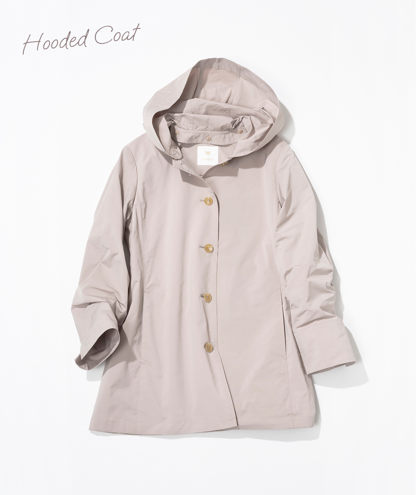 アマカ 撥水 スプリングコート バックベルト サイズ40 三陽商会 ベージュ Spring Color Coat｜AMACA(アマカ) - SANYO ONLINE STORE | 三陽商会