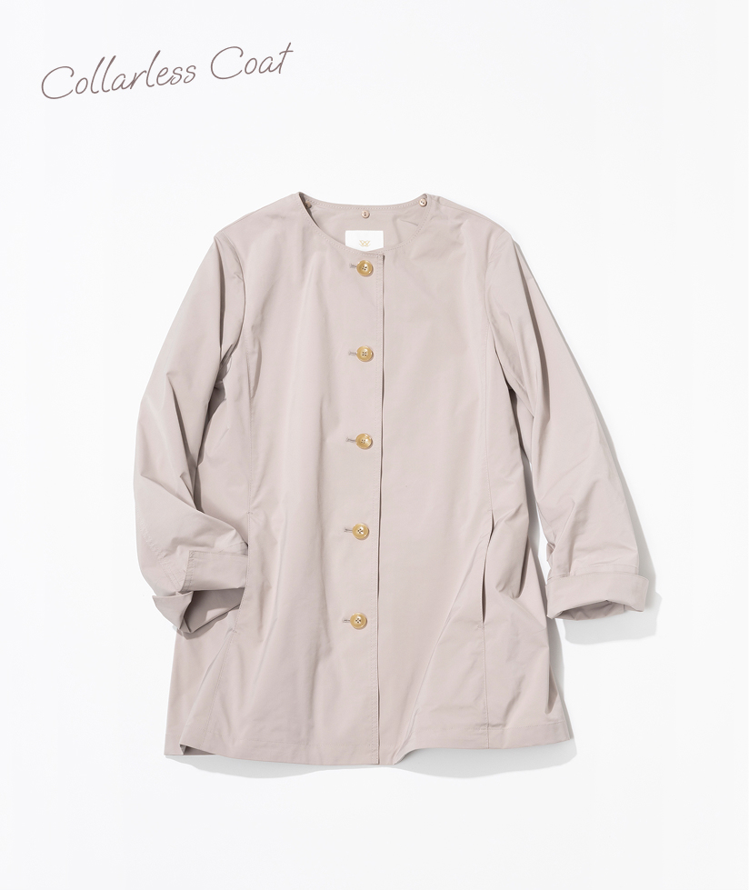3 Way Coat - Collarless Coat -