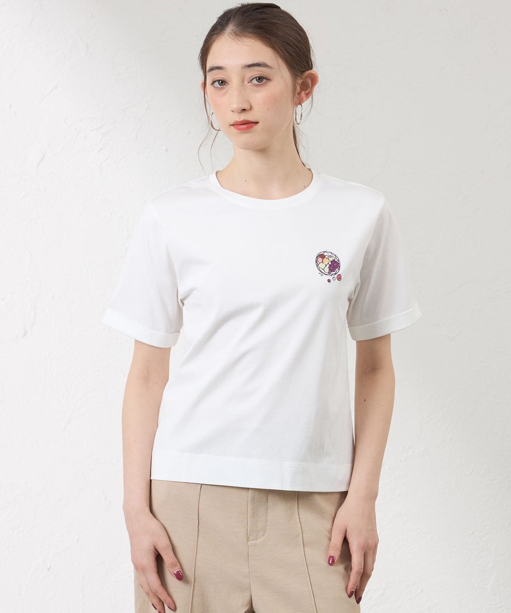 【大橋美由紀さんコラボ】【AMACA Marche】プリントTシャツ