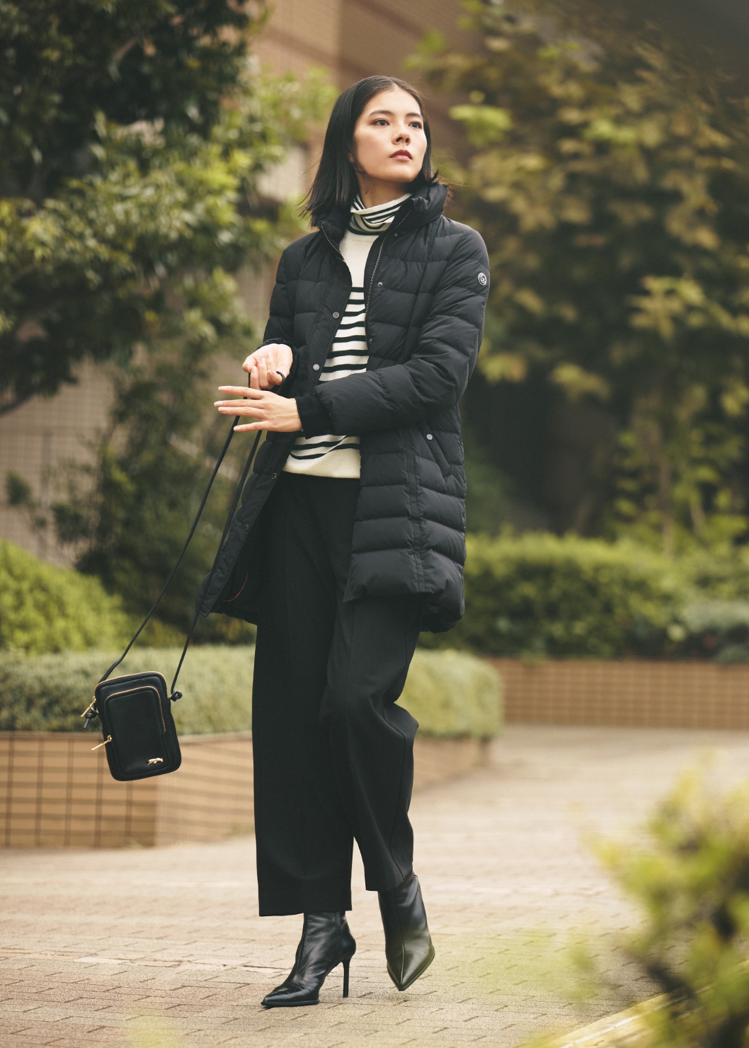 COAT KNIT PANTS BAG