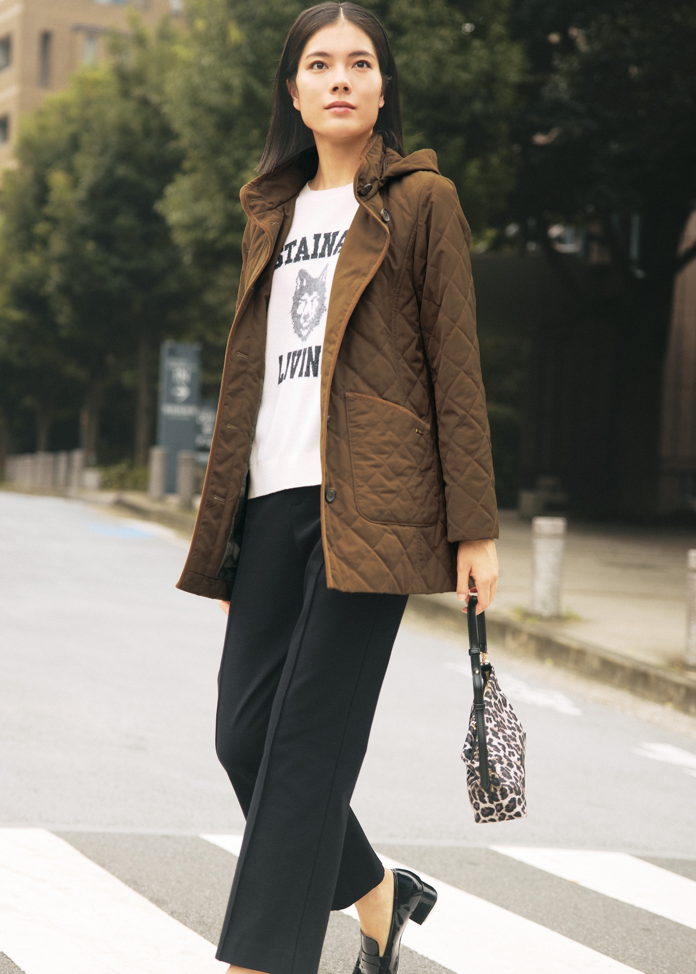 COAT KNIT PANTS BAG
