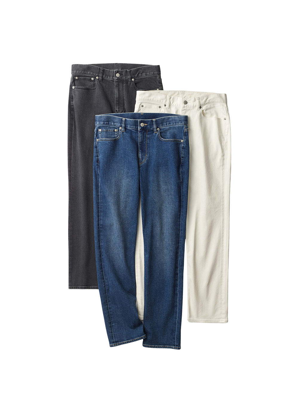 INDIGO・WHITE・BLACKの3色展開