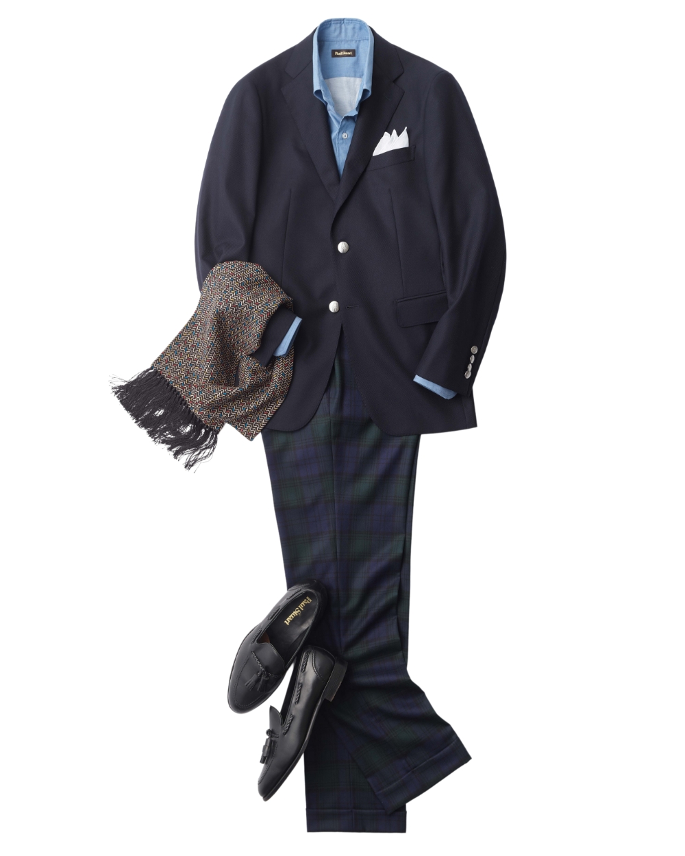 Gentlemen's wardrobe #4 Navy Blazer｜Paul Stuart(ポール