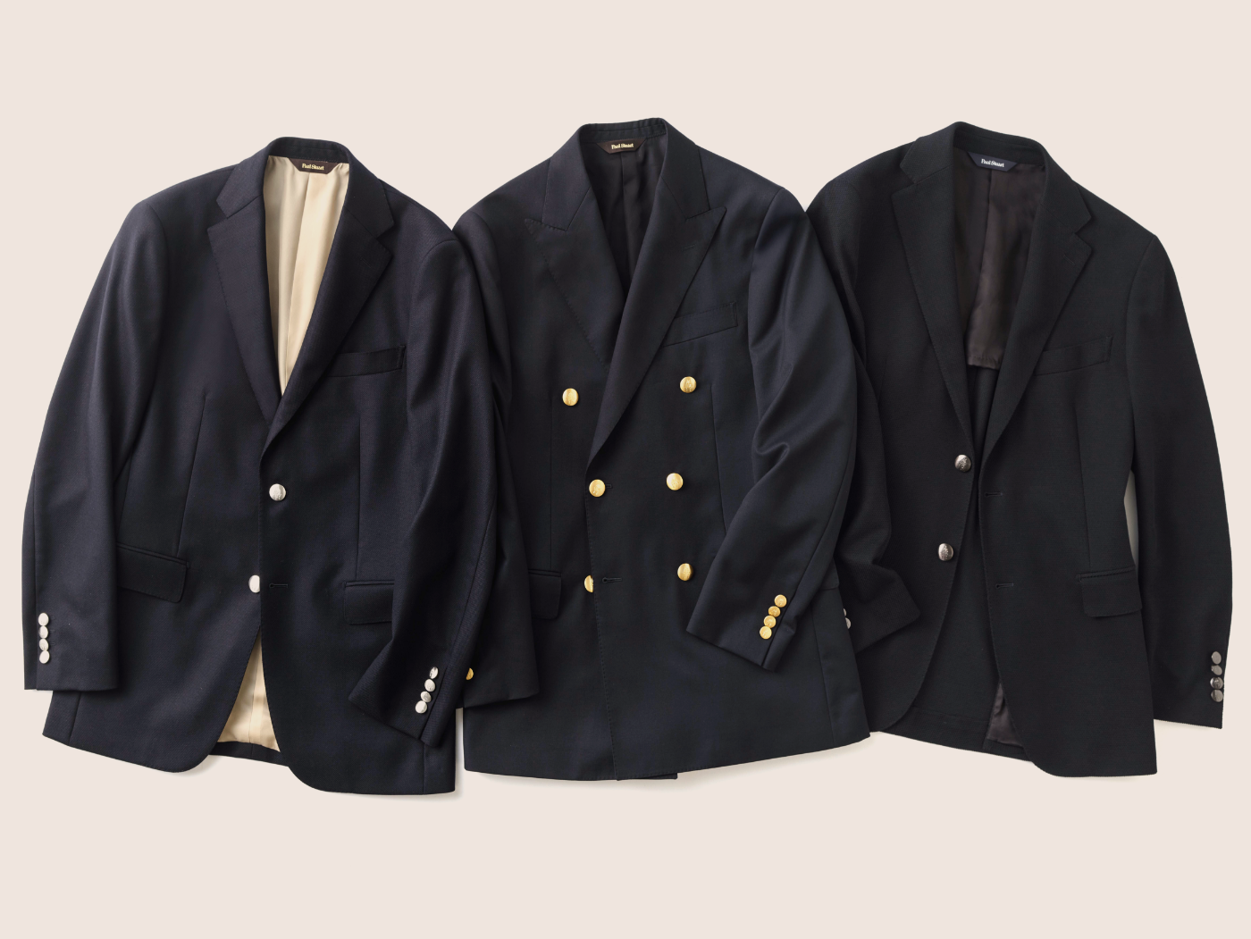 ポールスチュアート　紺ブレザー　金ボタン　ジャケット　濃紺　AB5　M相当 Gentlemen's wardrobe #4 Navy Blazer｜Paul Stuart(ポール