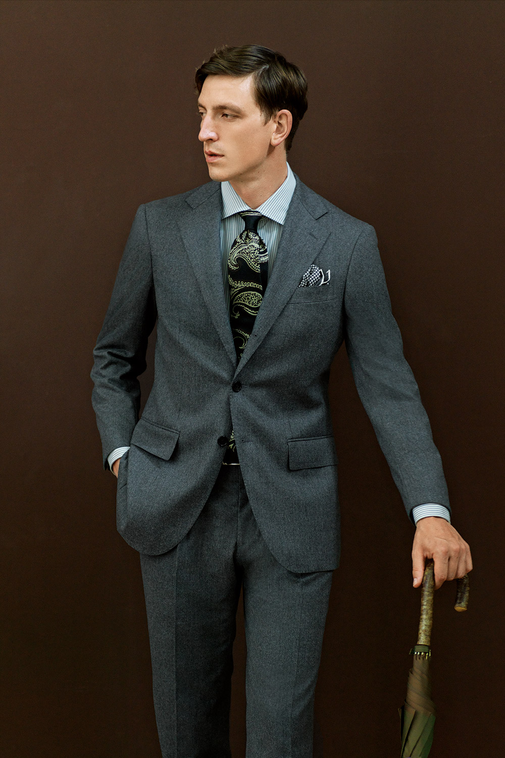 激レア ポールスチュアート Paul Stuart ロロピアーナ 3ピース 激レア ポールスチュアート Paul Stuart ロロピアーナ 3ピース