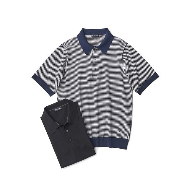 ニットポロ カラーバリエーション画像