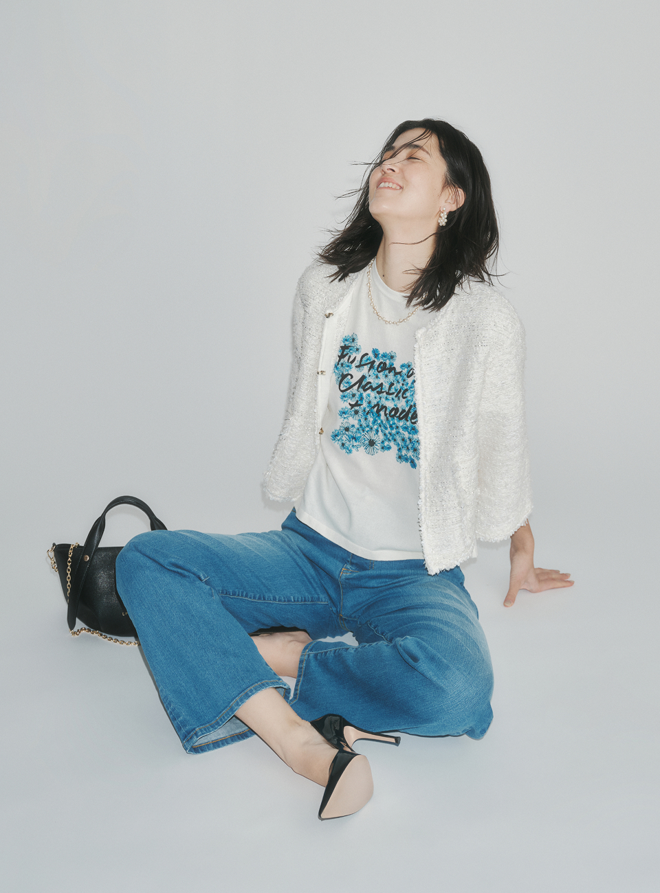 Bloom Knit Tee 着用イメージ2