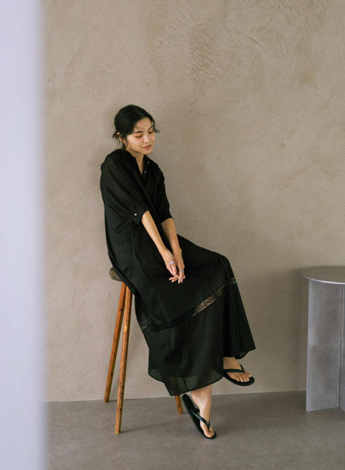 Monotone vacation style アイテム着用画像03