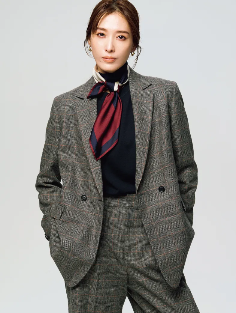 éclat × Paul Stuart 月城かなとがまとう「ポール・スチュアート」気高さを物語る服