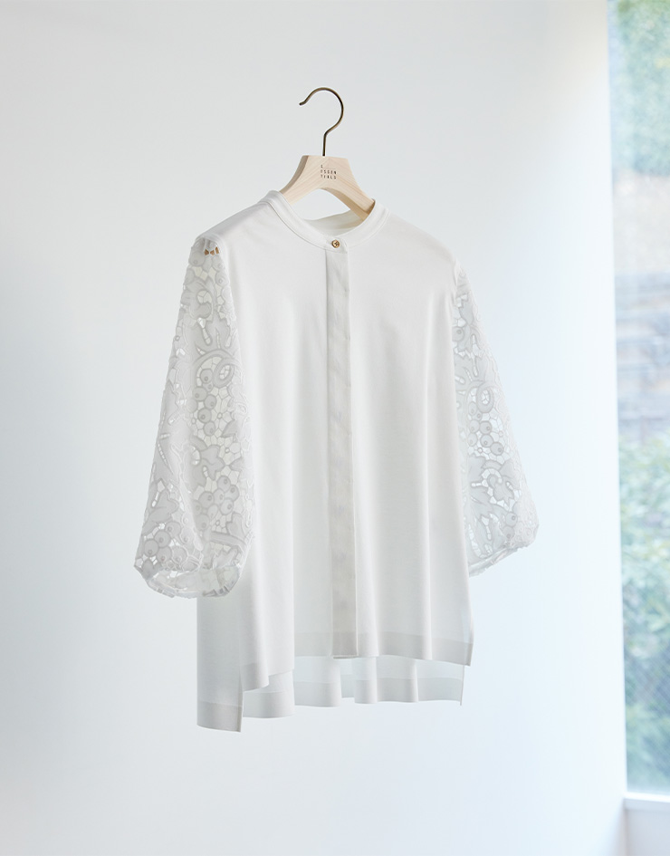 【DRESOPHY】シルキースムースブラウス