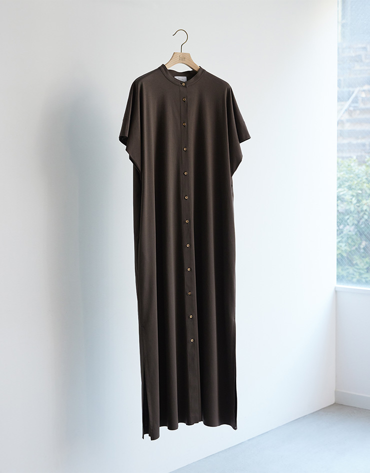 【DRESOPHY】シルキースムースワンピース