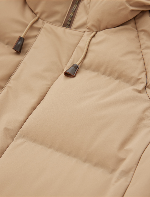 コート表面の生地アップ