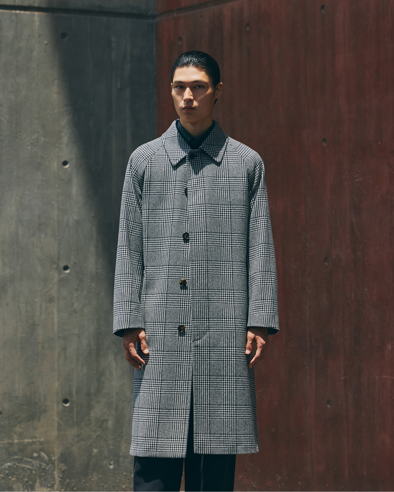 PREMIUM RAINWOOL 着用イメージ