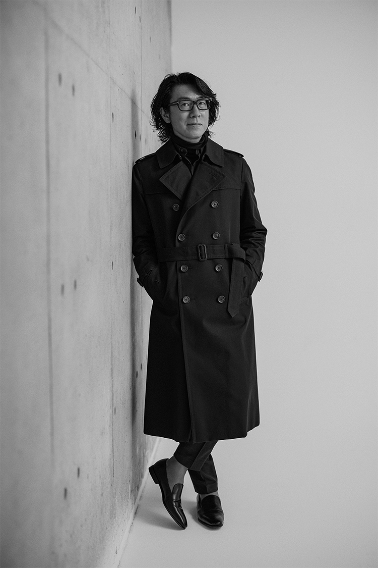 【美品】SANYO/サンヨー　100年コート　着脱ウール ライナー　ブラック　黒 SANYO サンヨー トレンチコート/100年コート/ライナー付き サイズ : S