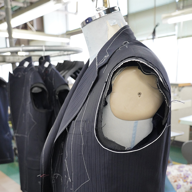 各パーツにおける作業の様子