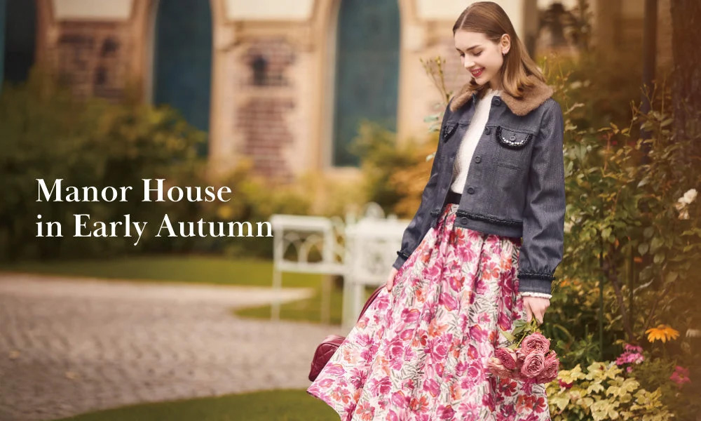Manor House in Early Autumn